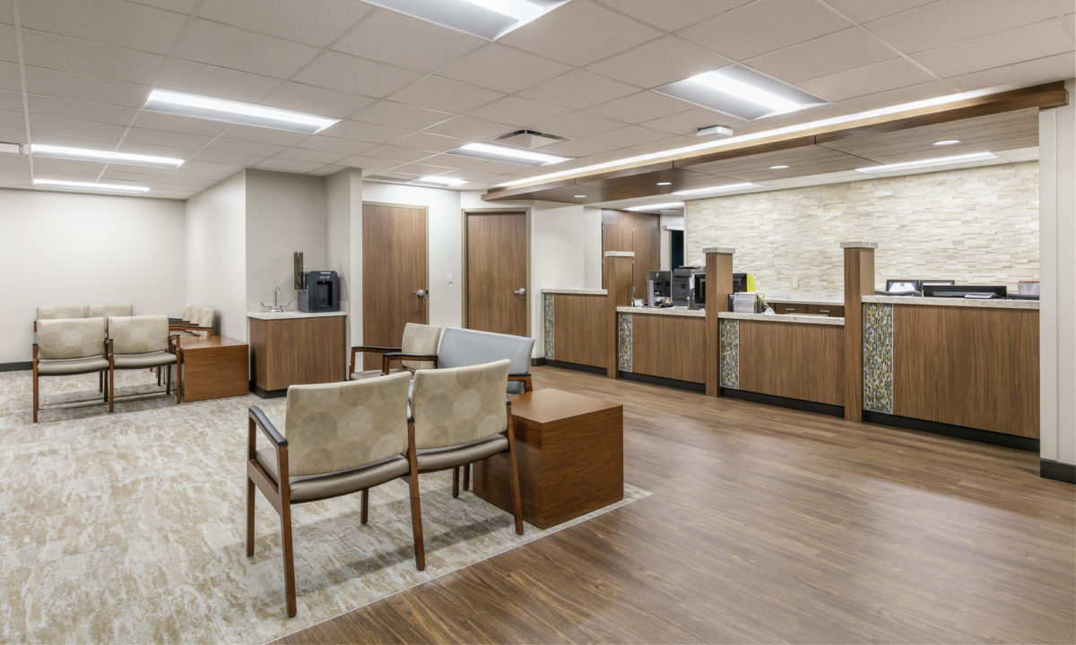 Saint Luke’s Hospital – Pain Clinic – David E. Ross Construction Co.